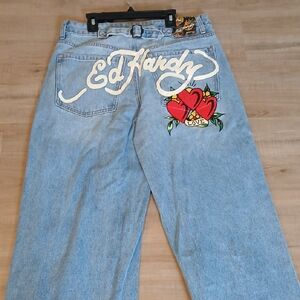 Ed Hardy Blue Women's Jeans